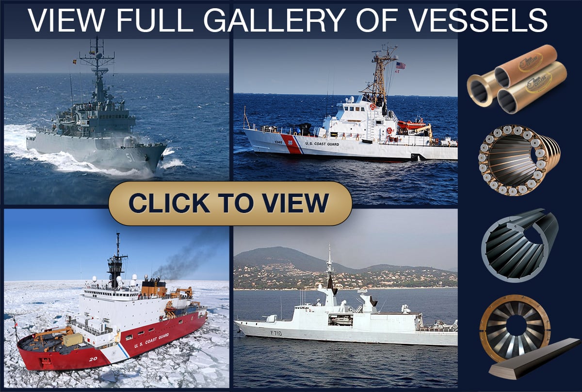 on ships